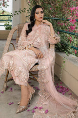 Suraj Ghar by Imrozia Premium Embroidery Chiffon 3Pc Suit I-141 Shazmina