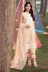 Light Salmon | Rahi Premium Embroidered Lawn Collection