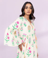 ARABIC LAWN FLARED SHIRT