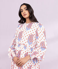 ARABIC LAWN FLARED SHIRT