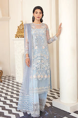 Mashal-e-Mahtaab By Serene Embroidered Net MEHRUMAH - Spring | Stitched Suit