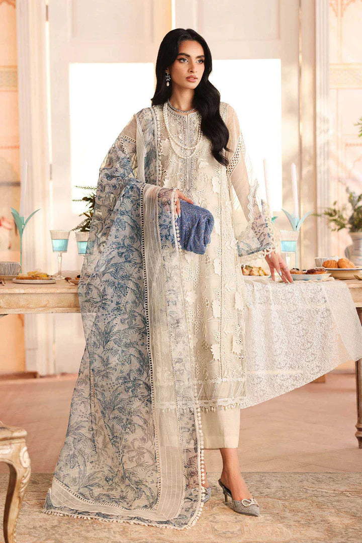MARIA-B - Embroidered Organza Suit SF-EA25