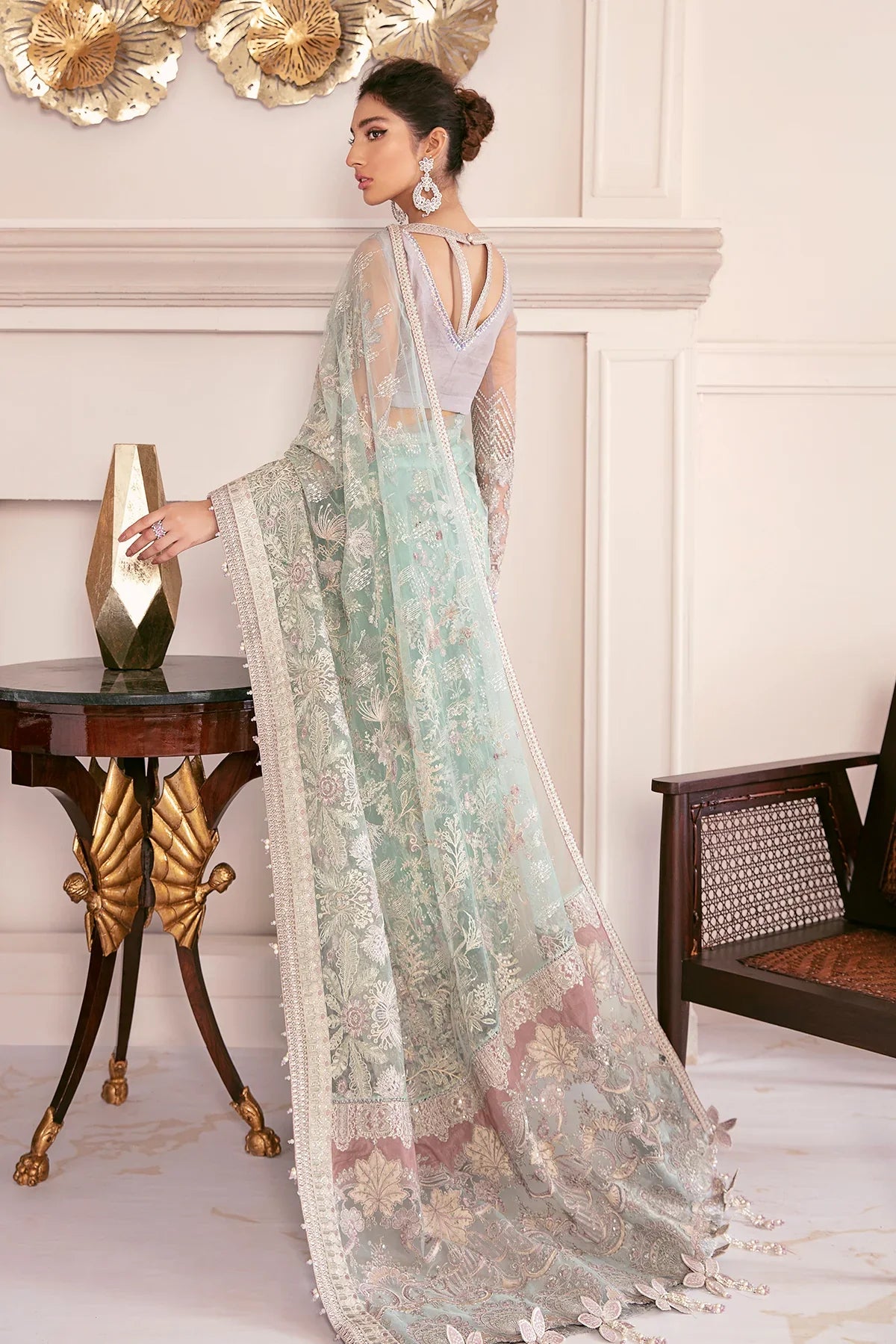 BAROQUE- EMBROIDERED NET CH08-10