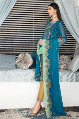 Sakhal Premium Collection | Midnight Blue | (D-006) Stitched