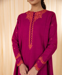 2 PIECE - EMBROIDERED KHADDAR SUIT