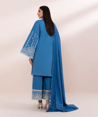 3 PIECE - EMBROIDERED LAWN SUIT-Unstitched-020