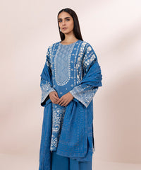 3 PIECE - EMBROIDERED LAWN SUIT-Unstitched-020