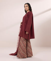 3 PIECE - EMBROIDERED LAWN SUIT-Unstitched-014