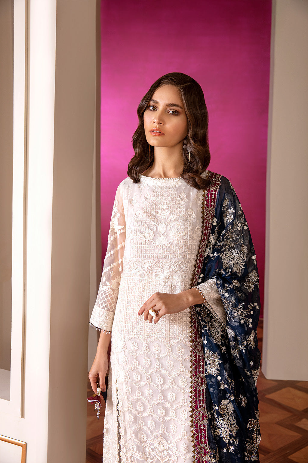 Nxd-EMBROIDERED CHIFFON CH07-02