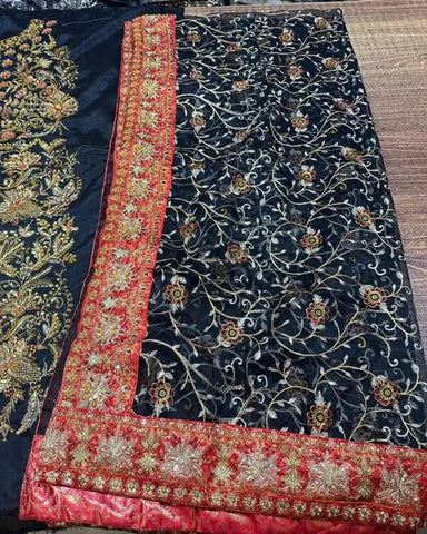 Haris Shakeel - Black Floral