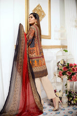 Iman by Zebaish Digital Embroidered Lawn Collection | DE10