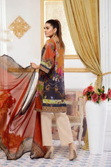 Iman by Zebaish Digital Embroidered Lawn Collection | DE13