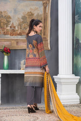 Iman by Zebaish Digital Embroidered Lawn Collection | DE05