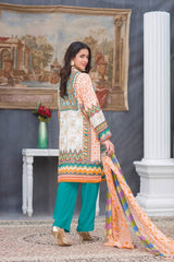 Iman by Zebaish Digital Embroidered Lawn Collection | DE06