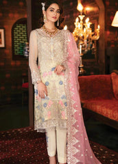 Imrozia Premium Embroidery- Spring Fusion I-104