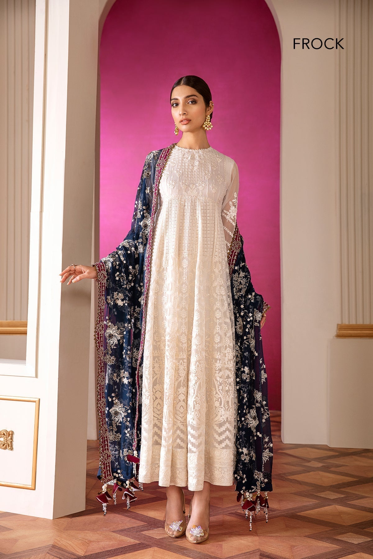 Nxd-EMBROIDERED CHIFFON CH07-02