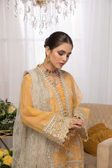 Adan's- Sapphire - Luxury Pret 4PC | Stitched Suit