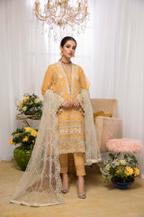 Adan's- Sapphire - Luxury Pret 4PC | Stitched Suit
