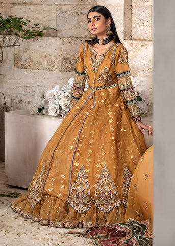 Anarkali - Mustard