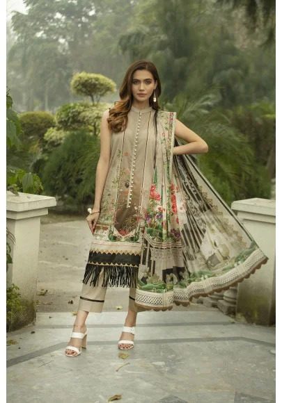 Zareen by Sapphire Lawn 2021 | Lemon Verbena