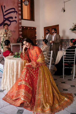 MNR NAZIA HASSAN Tangerine ZWU22-11