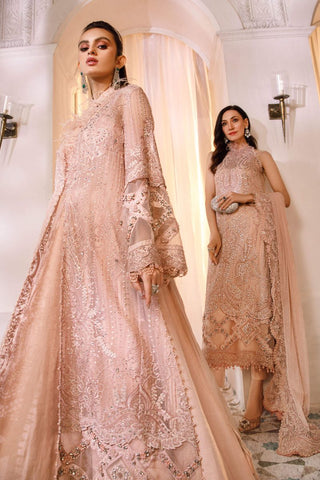 Maria B MBROIDERED - Ash Pink (BD-2505)