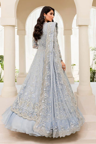 Maria B bridal Couture Ice Blue MC-904