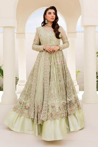 Maria B bridal Couture Mint Green MC-901