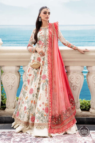 Maria B Chiffon MPC-23-106 Cloud White